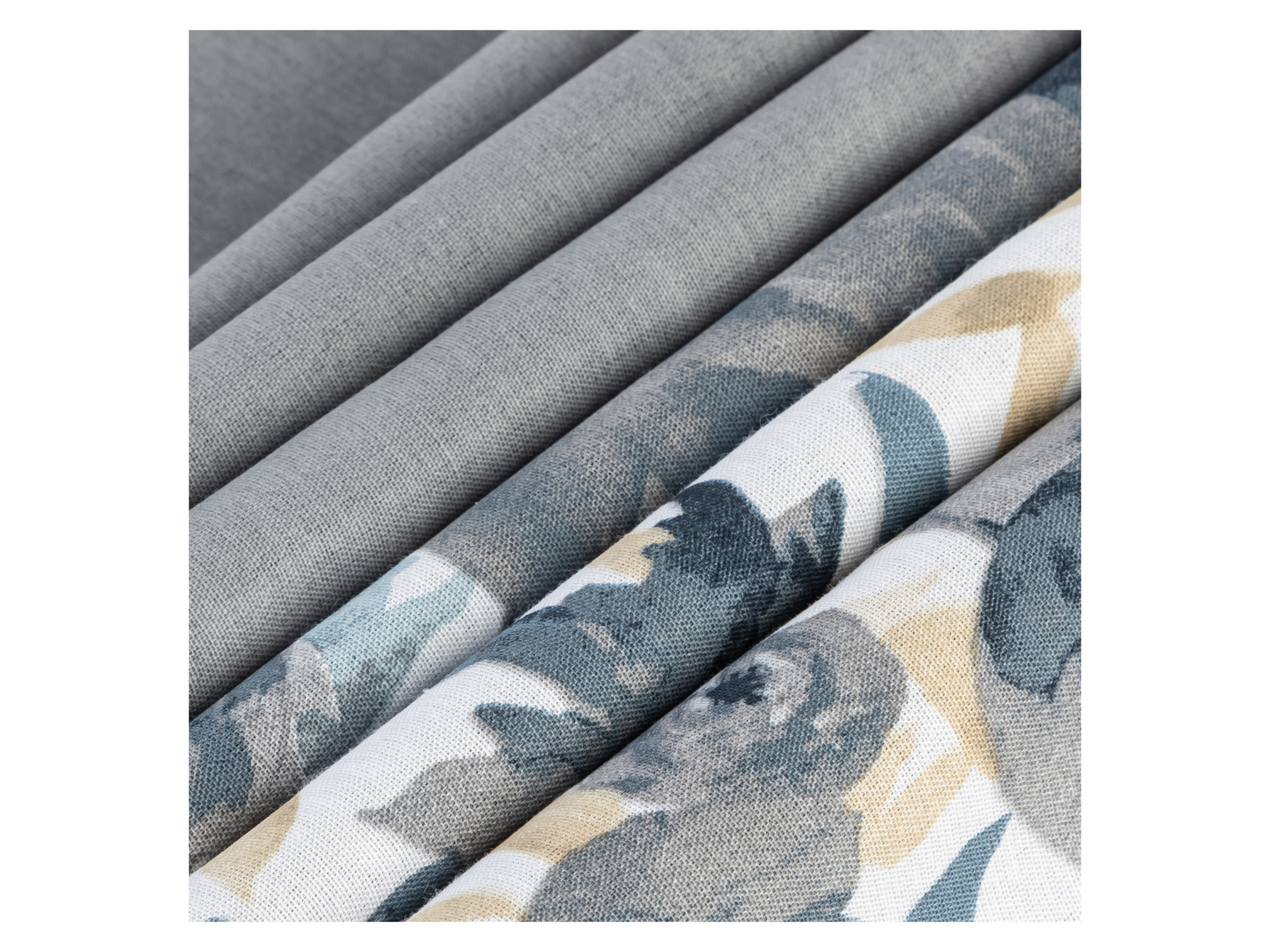 Thumbnail - LIVARNO home Bettwäsche CVC Renforcé, 135 x 200 cm (Achtung LV OSDE) (Blumen/weiß/blau)