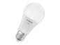 Weiße smarte LED-Glühbirne mit Schraubsockel