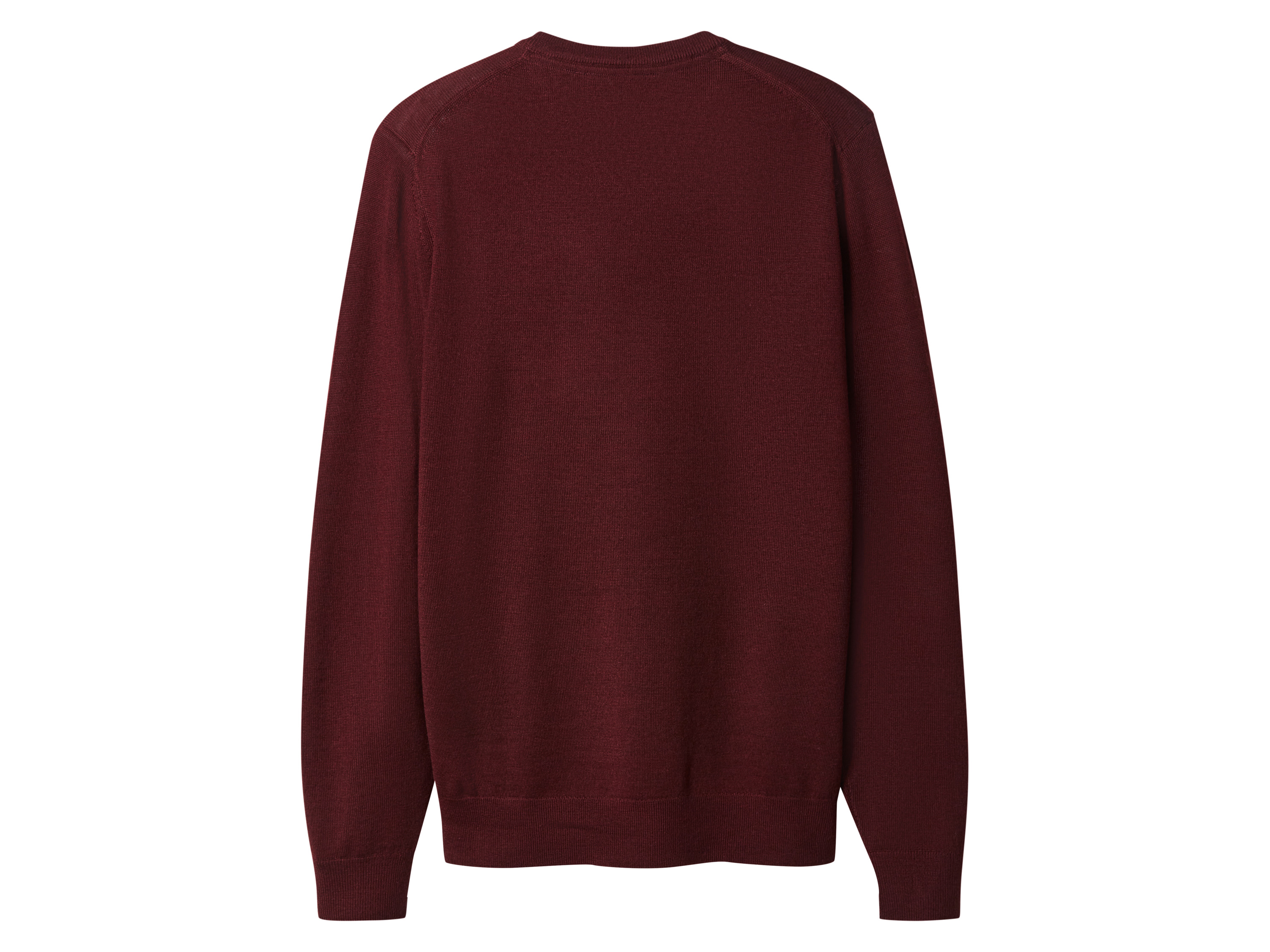 Thumbnail - esmara Men Herren Premium Merinopullover (Bordeaux, XXL (60/62))