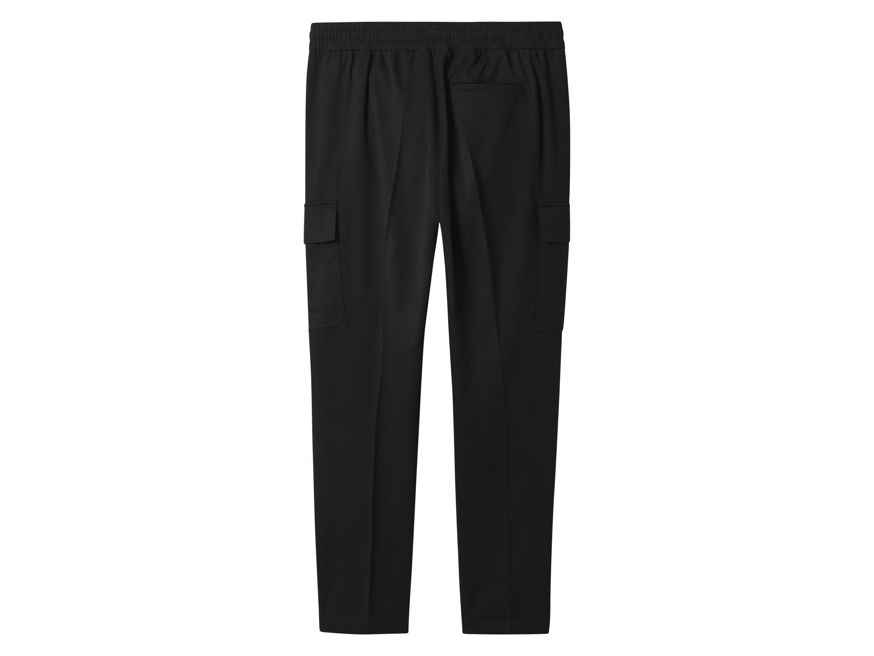 Thumbnail - esmara Men Herren Flanell-Cargohose (Schwarz, M (48/50))