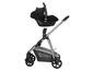 Ein BabyComfort Kinderwagen mit Maxi-Cosi Babyschale.