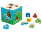 Peppa Pig Holz-Sortierbox mit Formen und Figuren.