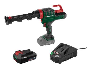 PARKSIDE® 20 V Akku-Kartuschenpresse Set »PKPA 20-Li A2« mit 2 Ah Akku »PAP 202 A1« und 2,4 A Ladegerät »PLG 20 C1«