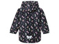 Regenjacke für Mädchen mit Schmetterlingsmuster.