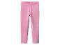 Ein Paar rosa Kinderleggings.