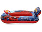 Aufblasbares Schwimmboot mit Spiderman-Motiv, inklusive Lenkrad und Rückenlehne.