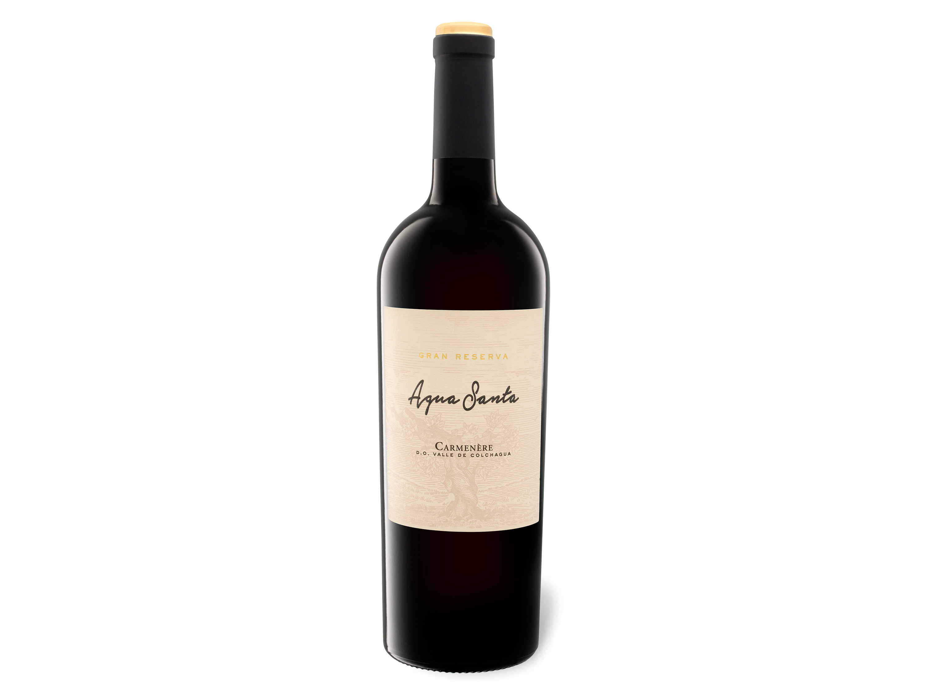 Agua Santa Carmenère Gran Reserva Valle de Colchagua DO trocken, Rotwein 2020 Wein & Spirituosen Lidl DE