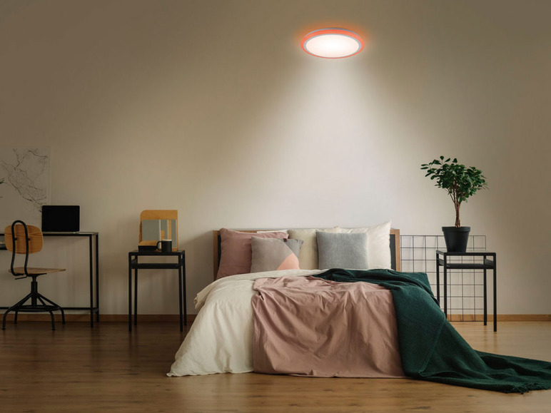 Gehe zu Vollbildansicht: LIVARNO home LED-Deckenleuchte mit Farb-Dekolicht, Ø 41 cm - Bild 27