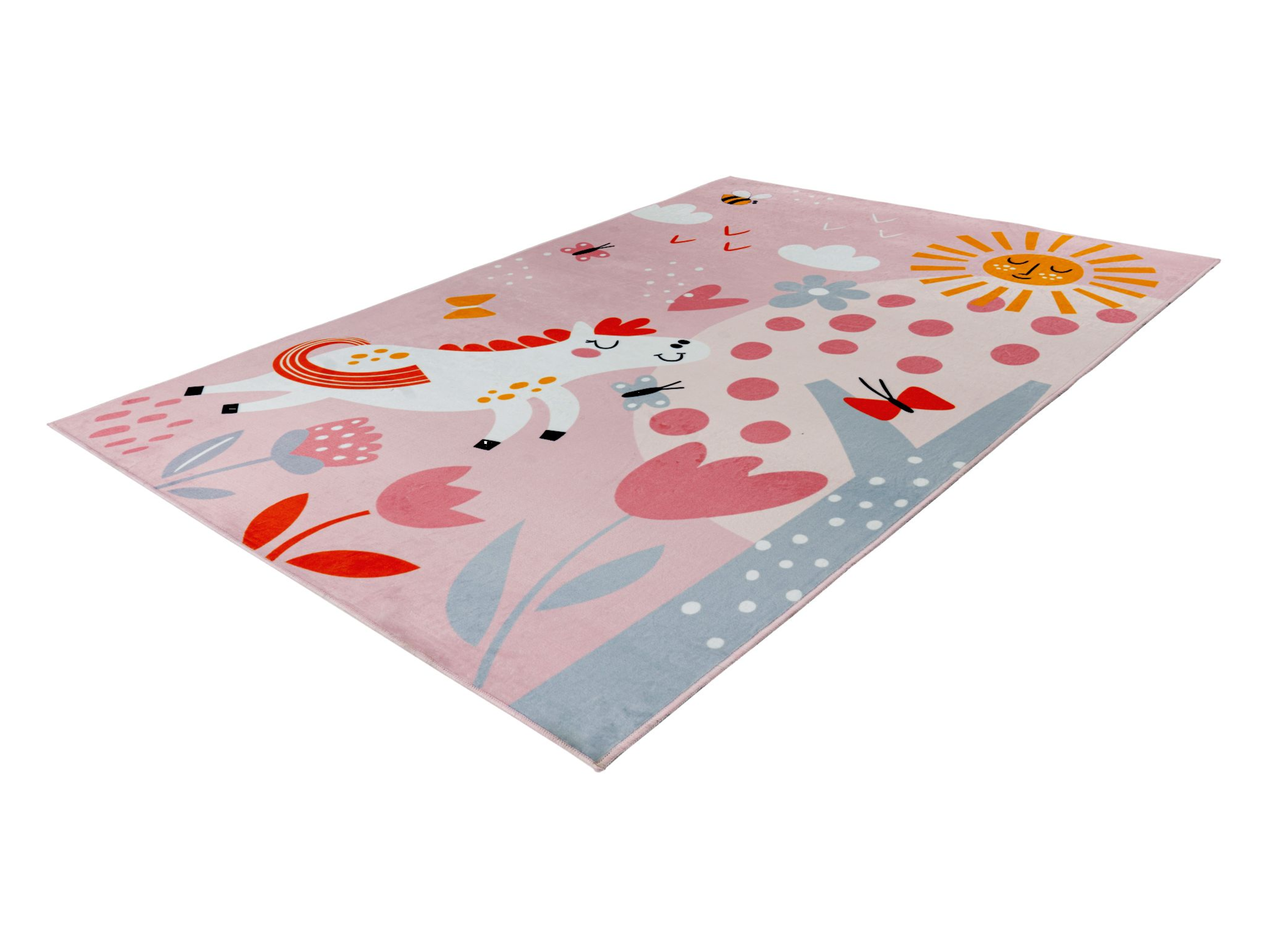 OBSESSION Teppich »My Magic Kids ML 101«, waschbar (Rechteckig, flho, 115 x 160 cm)