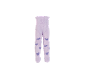 Lila Baby-Strumpfhose mit Herzen