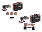 PARKSIDE PERFORMANCE® 20V Akku-Schleifgeräte mit Zubehör und Aufbewahrungskoffern.
