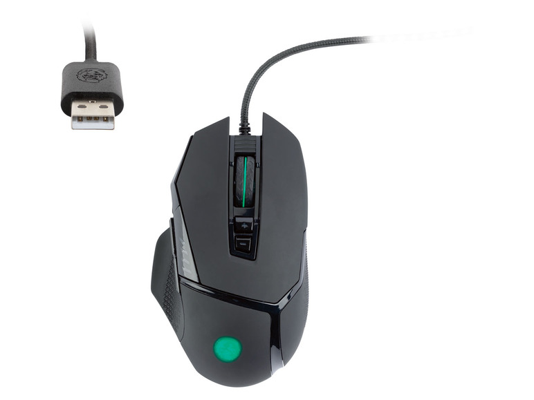 Gehe zu Vollbildansicht: SILVERCREST® RGB Gaming Maus, ergonomisch, mit 8 Funktionstasten - Bild 2