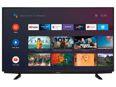 GRUNDIG Fernseher 43 Zoll, 4K-Ultra-HD, SmartTV, Android TV und CI+