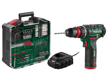 PARKSIDE® 12 V Akku-Bohrschrauber-Set »PBSA 12 F5«, mit Akku und Ladegerät