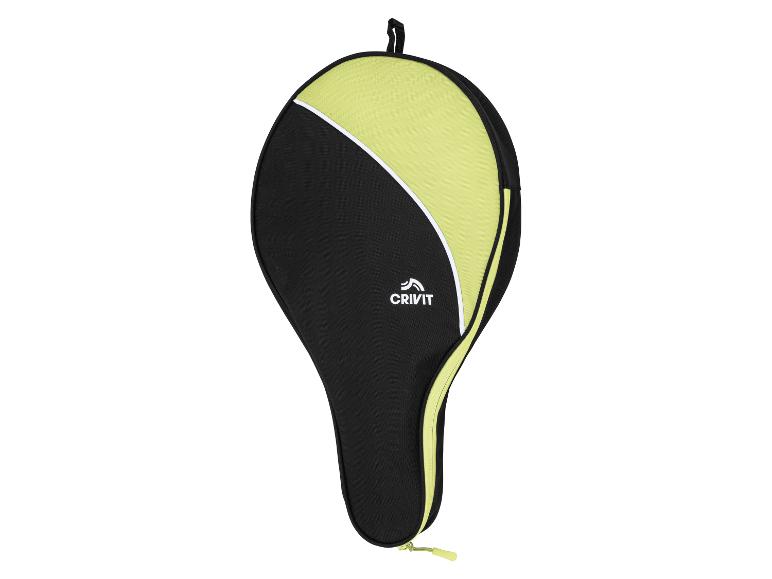 Crivit Tennistasche, schwarz und hellgrün.