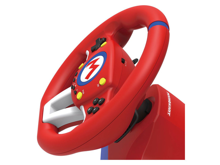 Gehe zu Vollbildansicht: HORI Mario Kart Racing Wheel Lenkrad Pro MINI für Nintendo Switch - Bild 4