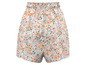 Kurze Hose mit Gummizugbund in Blumenmuster.