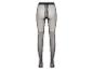 Schwarze Strumpfhosen mit Glitzerdetails.