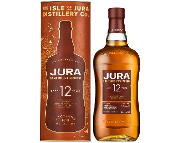 JURA Single Malt Scotch Whisky 12 Jahre mit Geschenkbox 40 % vol