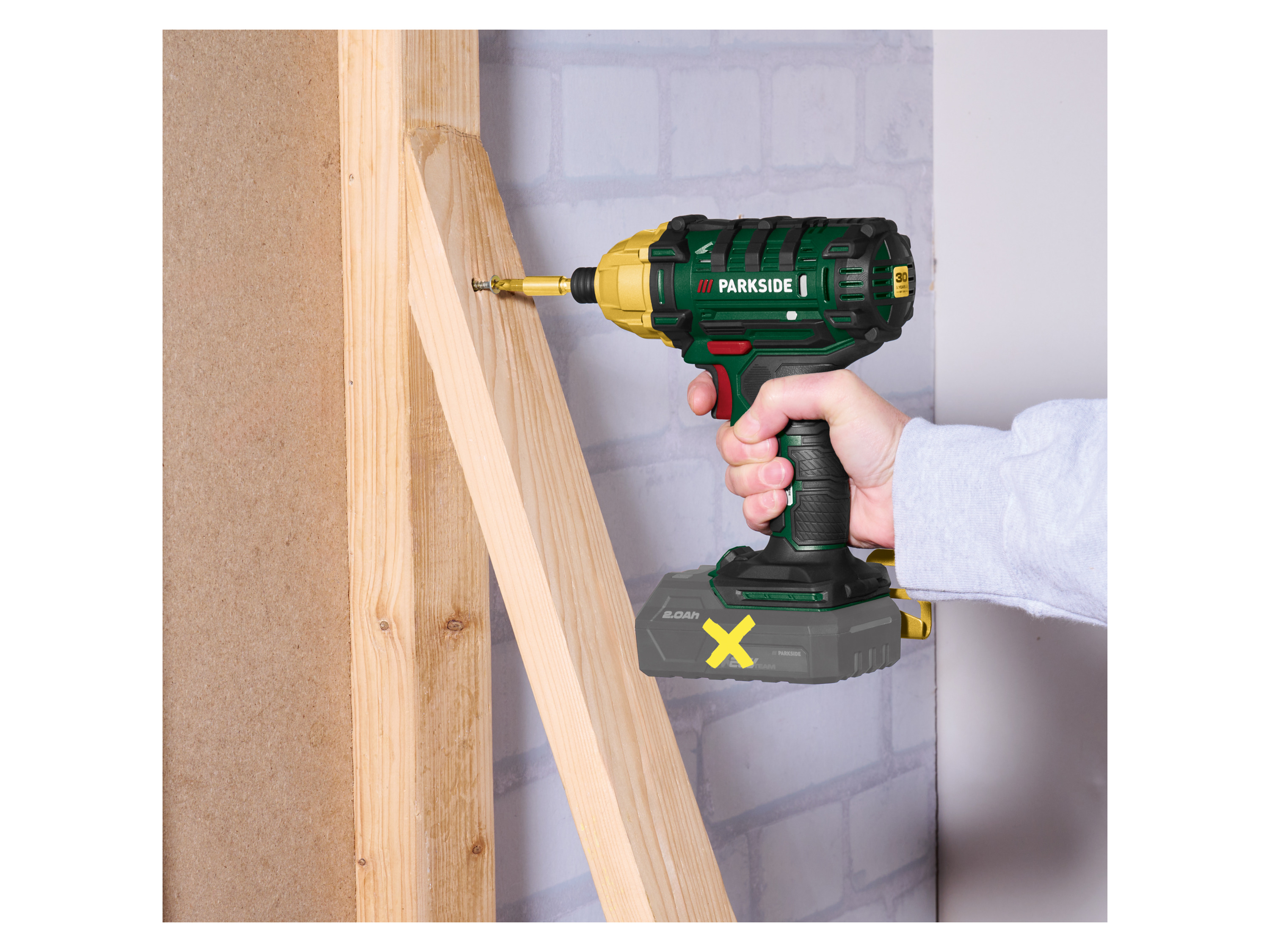 PARKSIDE® 20 V Akku-Drehschlagschrauber Limited-Edition »PDSSA 20-Li C3«, ohne Akku und Ladegerät – Bild 3 von 4