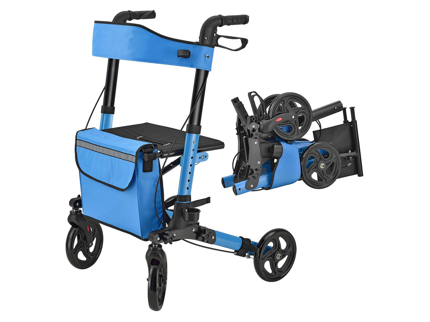 Juskys Rollator (Blau) | 04260565522706
