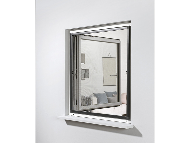 Gehe zu Vollbildansicht: LIVARNO home Fenster-Insektenschutz, 120 x 140 cm, teleskopierbar - Bild 18