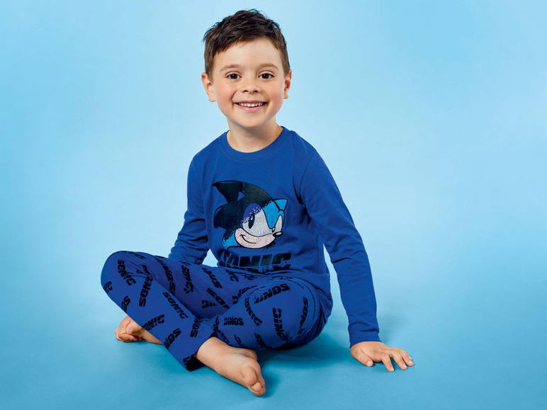 Gehe zu Vollbildansicht: Kleinkinder Jungen Pyjama, mit Baumwolle - Bild 9