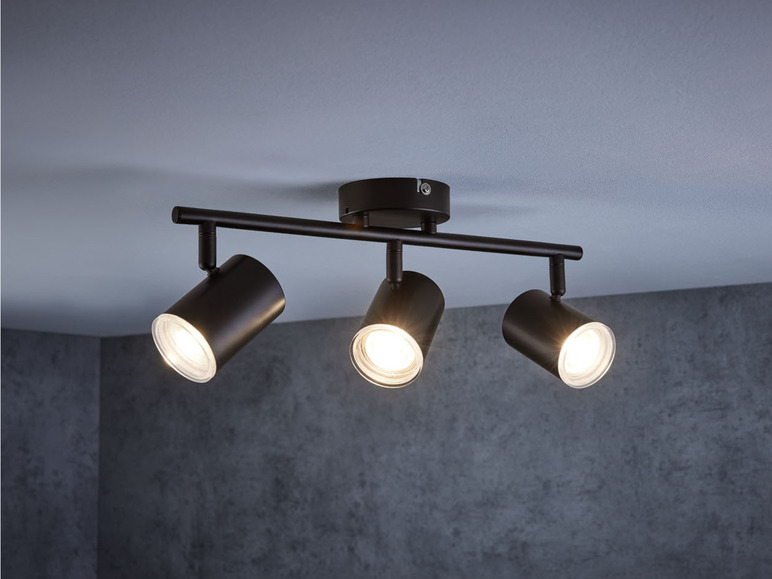 Gehe zu Vollbildansicht: LIVARNO home LED-Badleuchte, 3 dreh- und schwenkbare Spots - Bild 12