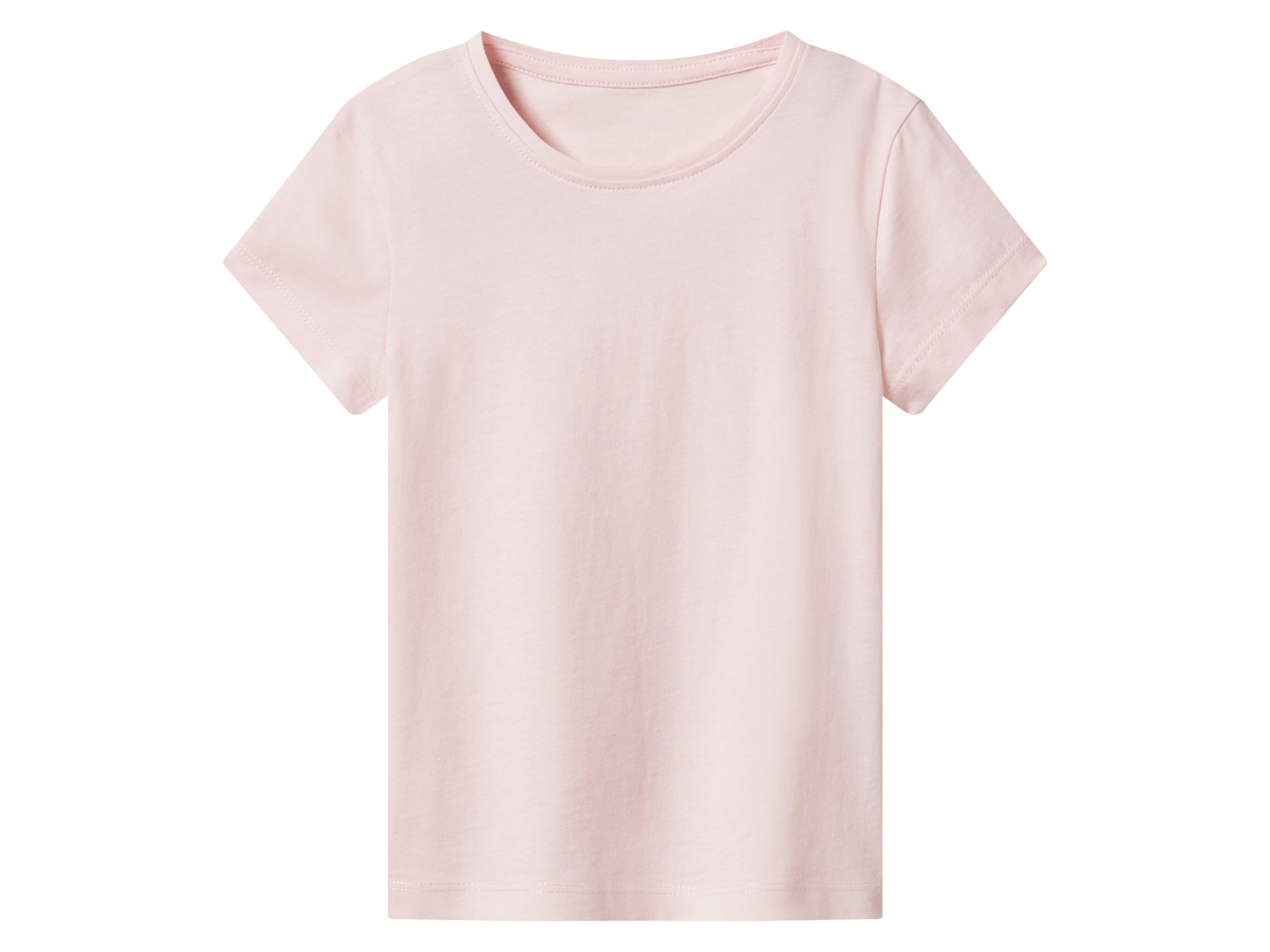 Thumbnail - lupilu® Kleinkinder T-Shirt, 2 Stück (rosa/mint, 98/104)""