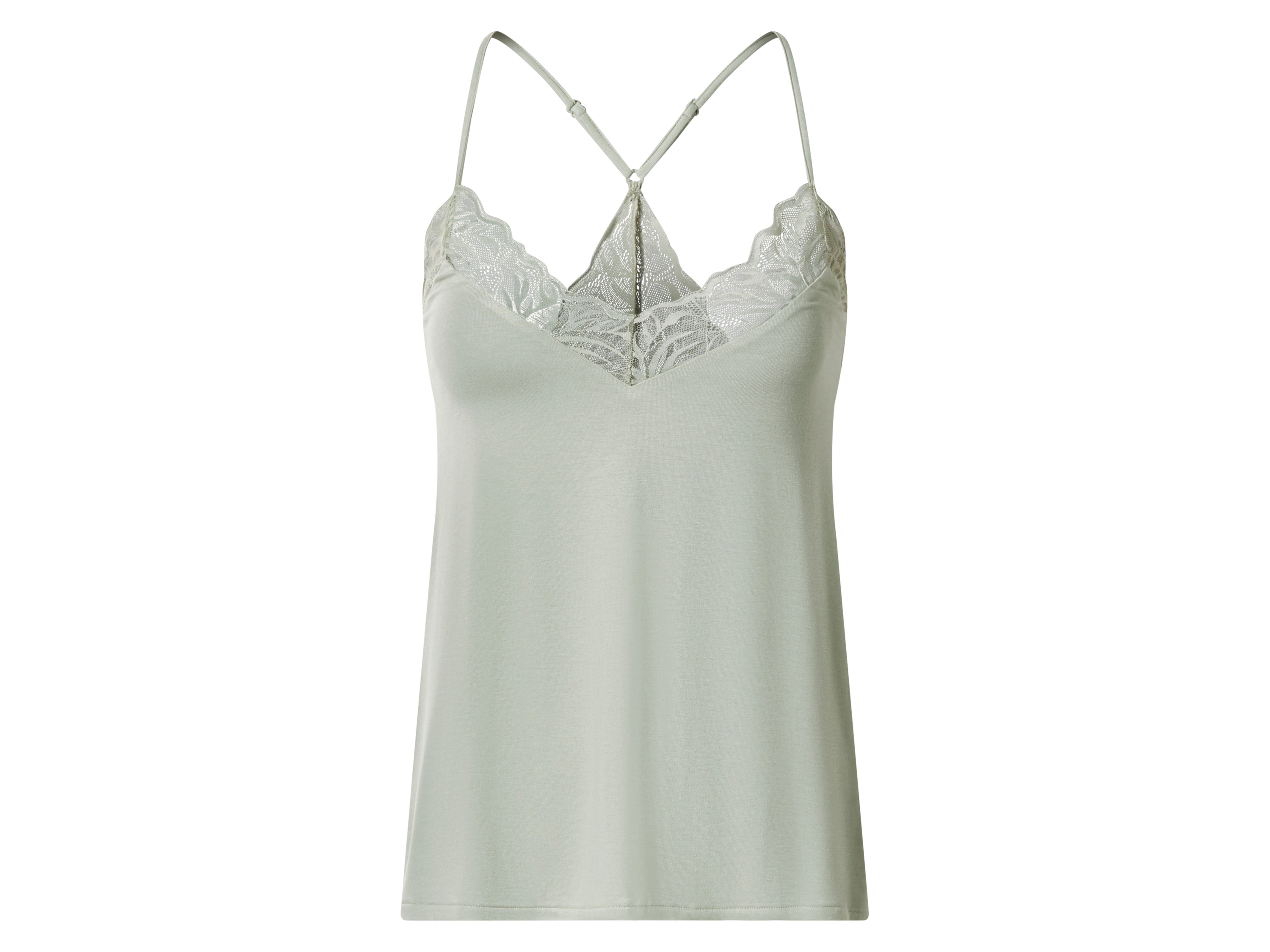 Thumbnail - esmara® Damen Pyjama kurz/lang (grün/gemustert, L(44/46))