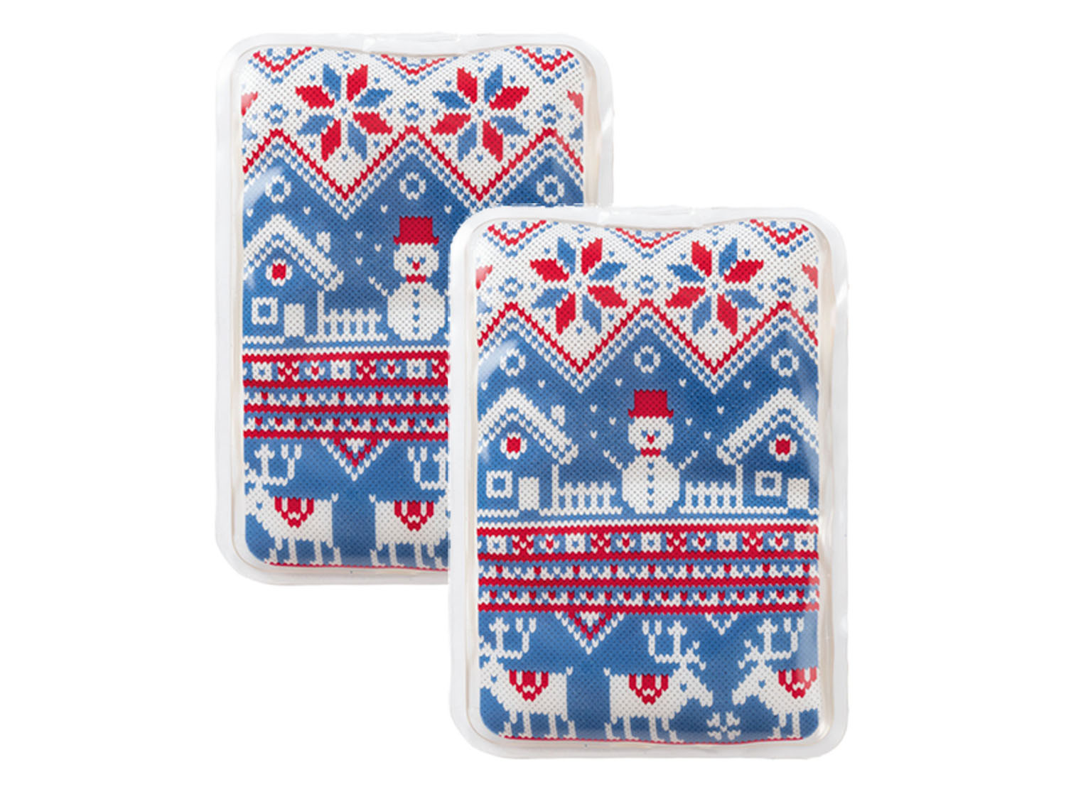 Produktbild von Taschenwärmer 4er Set Dackel 4 Motive 9x9cm Taschenheizkissen Wärmer H
