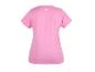 Ein rosafarbenes T-Shirt mit einem weißen Umbro-Logo.