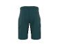 Dunkelgrüne Cargo-Shorts für Herren, Rückansicht.