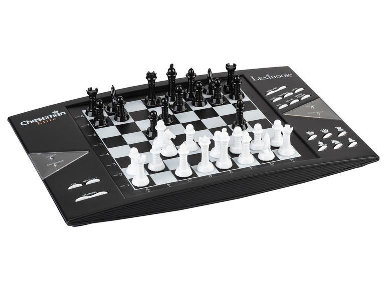 Gehe zu Vollbildansicht: LEXIBOOK ChessMan Elite Schach-Lern-Computer mit 64 Spiellevels - Bild 2
