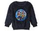 Marineblauer flauschiger Pullover mit Paw Patrol-Aufdruck mit Chase und Rubble