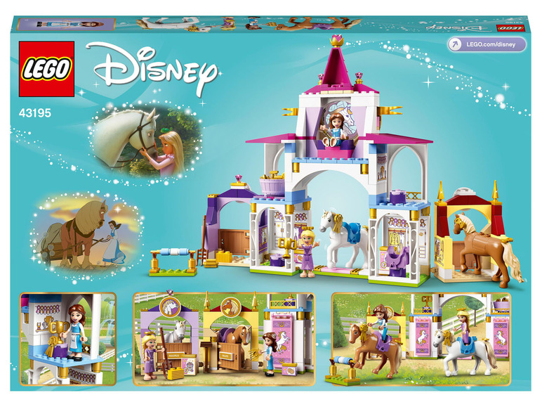 Gehe zu Vollbildansicht: LEGO® Disney Princess™ 43195 »Belles und Rapunzels königliche Ställe« - Bild 12