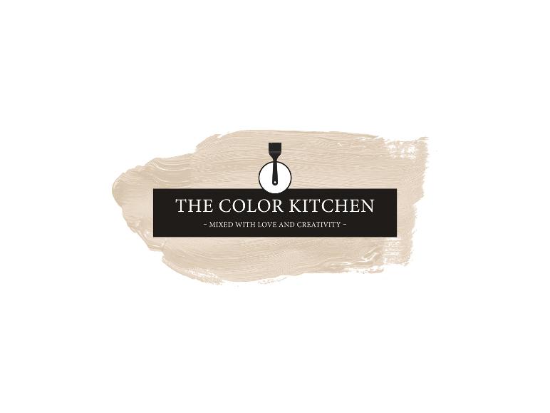Logo: „THE COLOR KITCHEN – MIXED WITH LOVE AND CREATIVITY“ auf einem Pinselstrich.