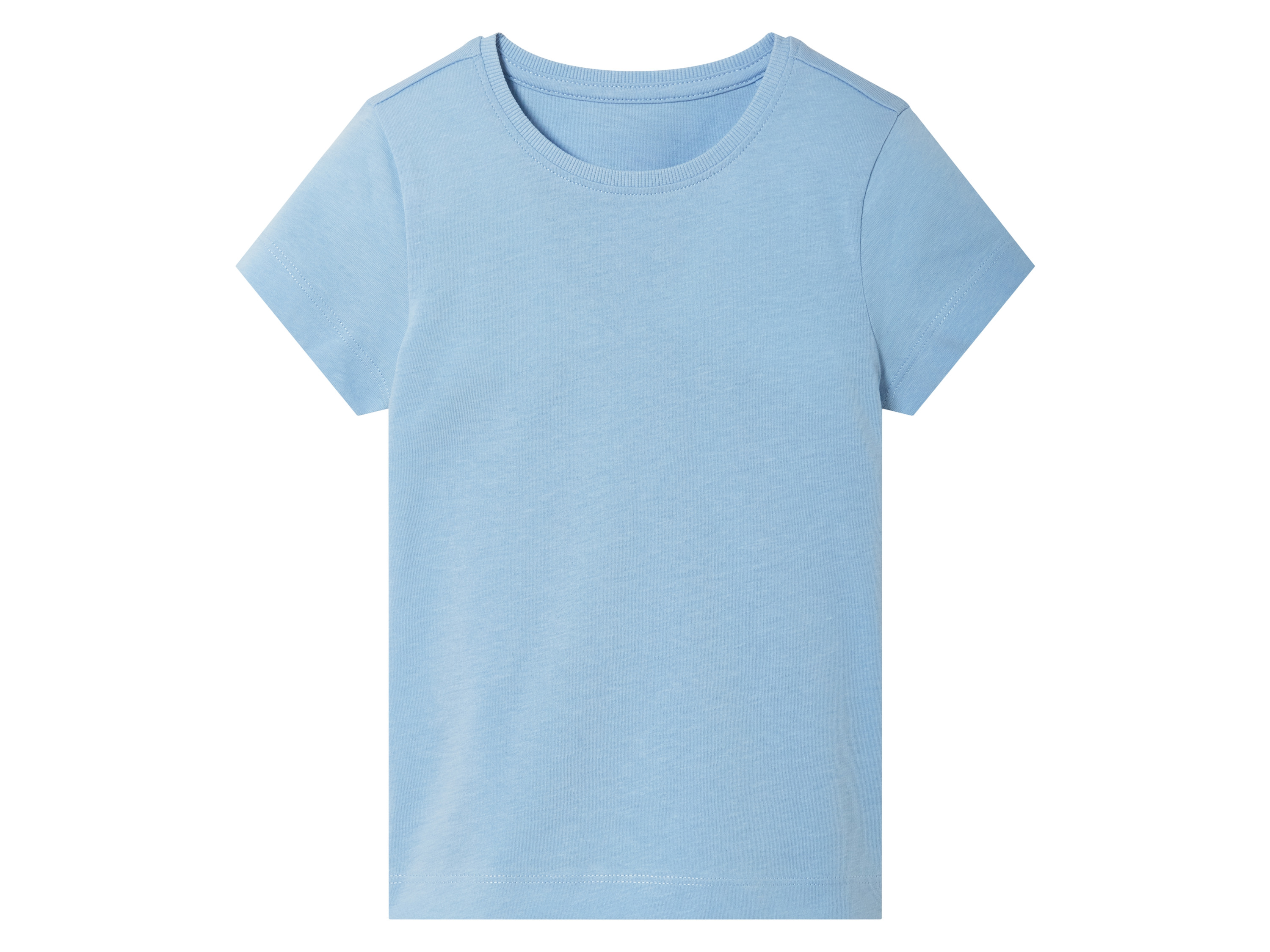 Thumbnail - lupilu® Kleinkinder Mädchen T-Shirt 3er Pack (navy/blau/weiß, 122/128)