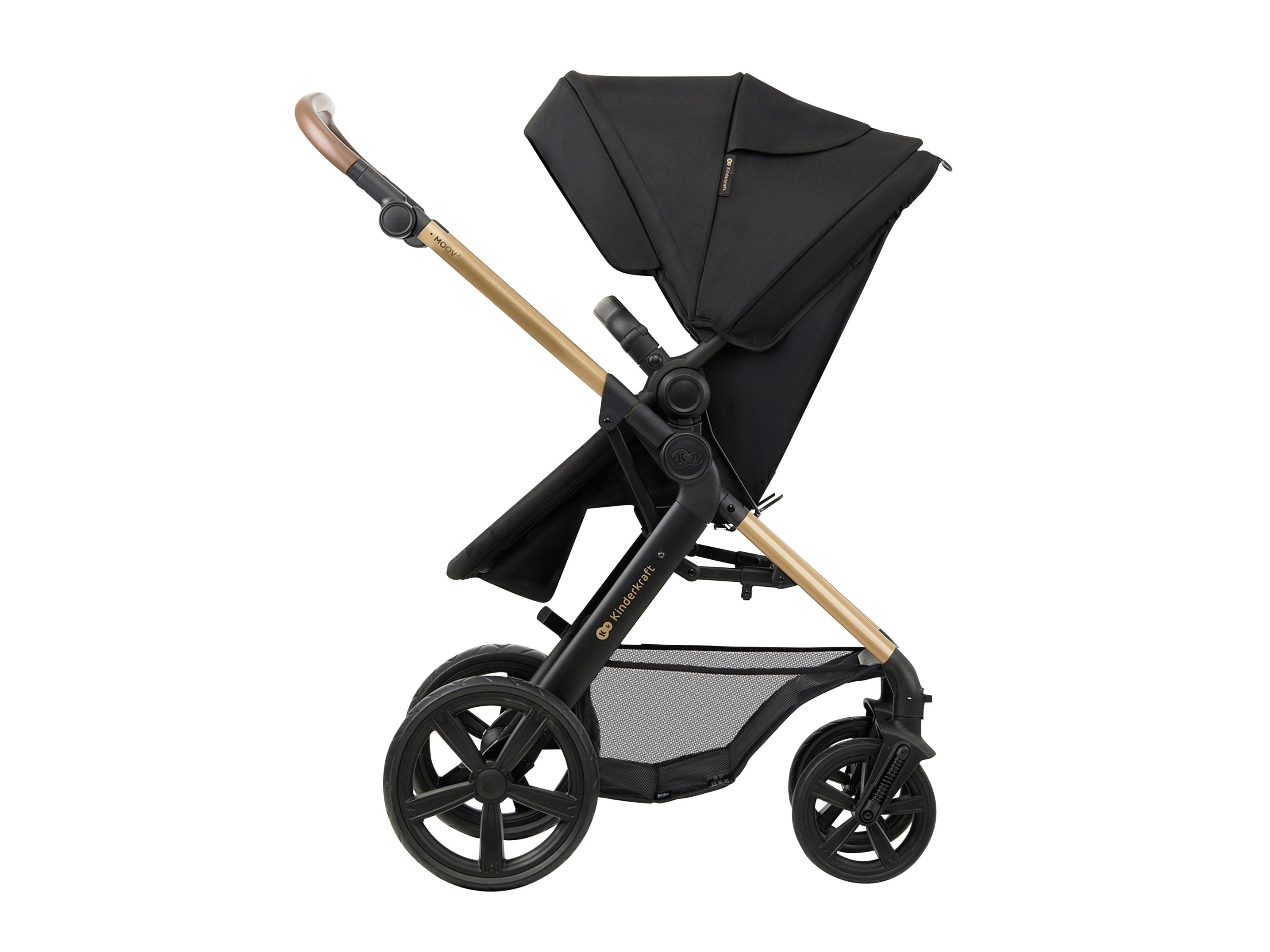 KINDERKRAFT 3-in-1 Kinderwagen »MOOV 2 Classic« (Schwarz) – Bild 3 von 4