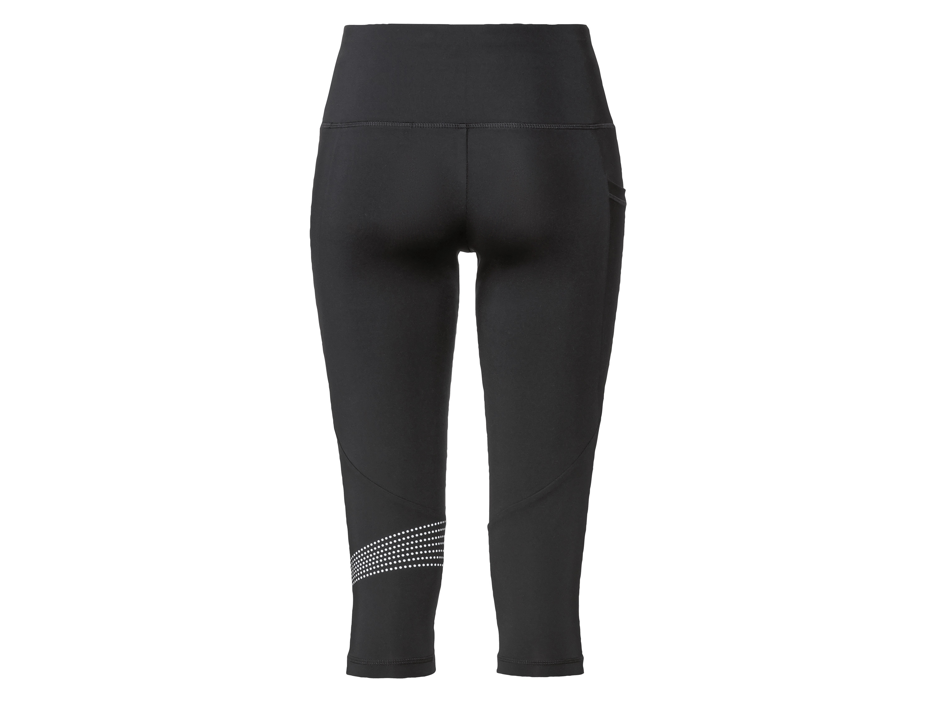 Thumbnail - CRIVIT Damen Funktionscapri Laufen (Schwarz, XS(32/34))