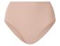 Nudefarbener Damen-Slip mit hoher Taille