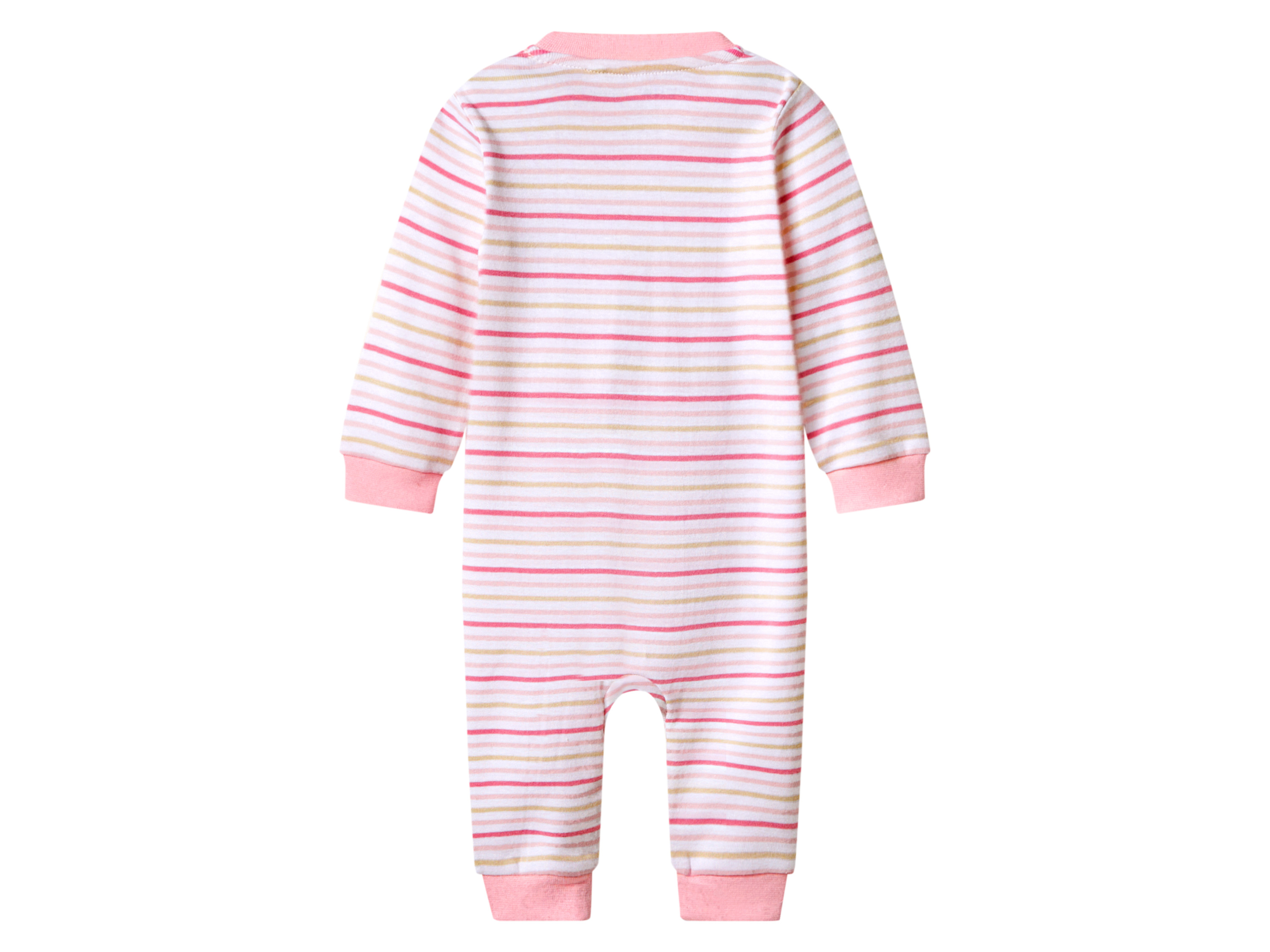 LUPILU® Baby Schlafoverall (Streifen/pink, 62/68) – Bild 2 von 2