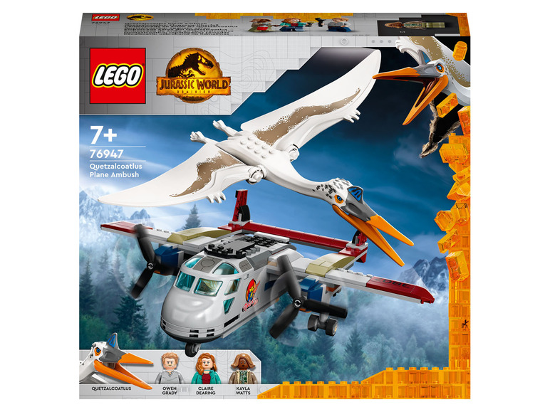 Gehe zu Vollbildansicht: LEGO® Jurassic World™ 76947 »Quetzalcoatlus: Flugzeug-Überfall« - Bild 1