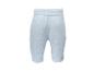 Hellblaue Babyhose aus Baumwollmusselin mit elastischem Bund.