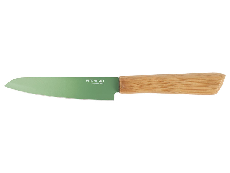 Gehe zu Vollbildansicht: ERNESTO® Messer, mit Bambus-Griff - Bild 12