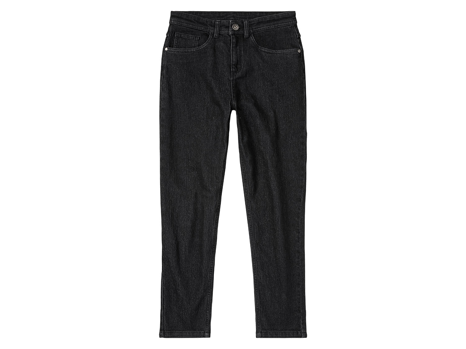 pepperts!® Kinder Jungen Jeans Tapered Fit (Schwarz, 164) | 04058143023321