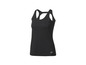 Ein schwarzes Sport-Tanktop mit Dare2b-Logo.