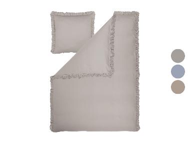 LIVARNO® Mikrofaser-Satin-Bettwäsche, 155 x 220 cm