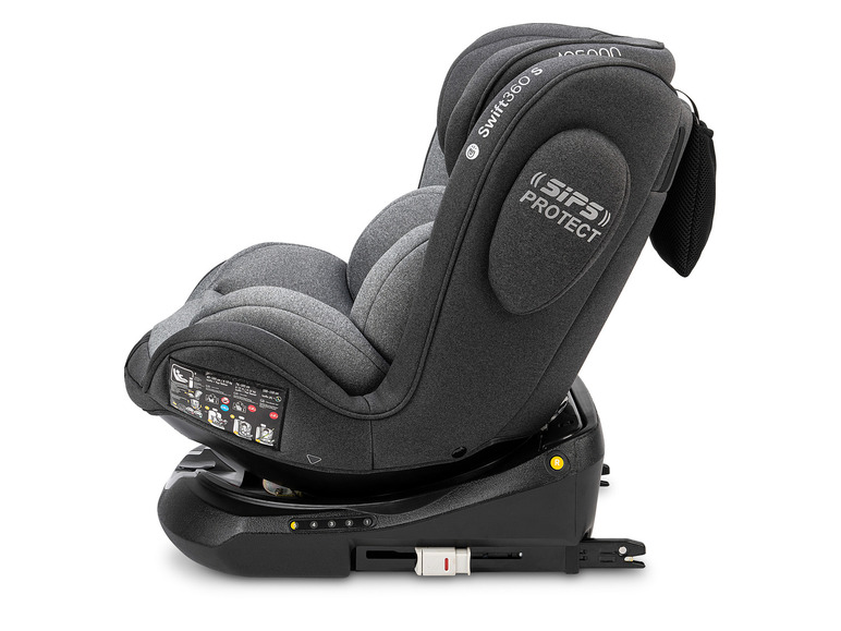 Autokindersitz »Swift360 S«, 360-Grad-Drehfunktion, grau