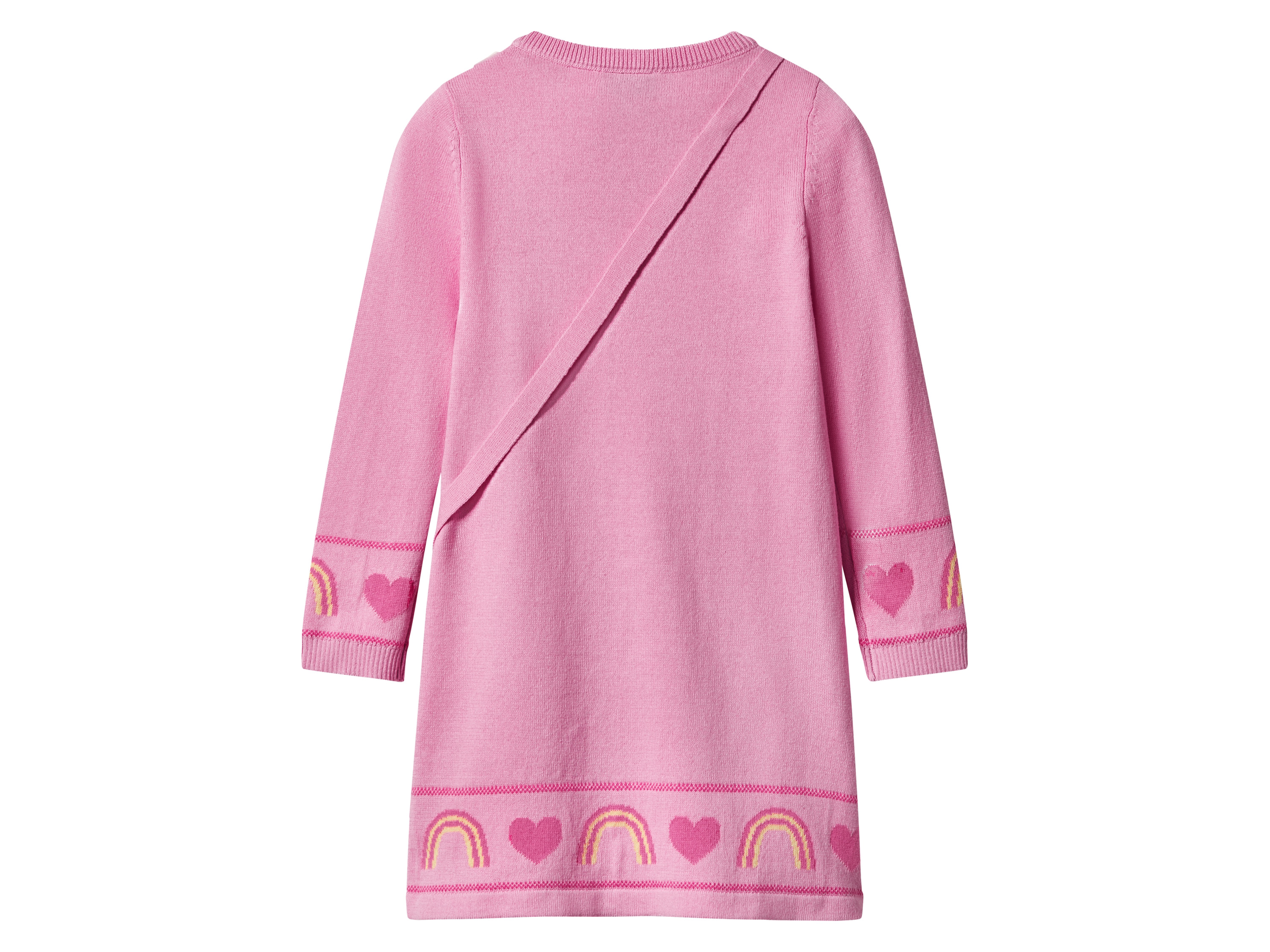 Thumbnail - lupilu® Kinder Strickkleid (Rosé, 98/104)